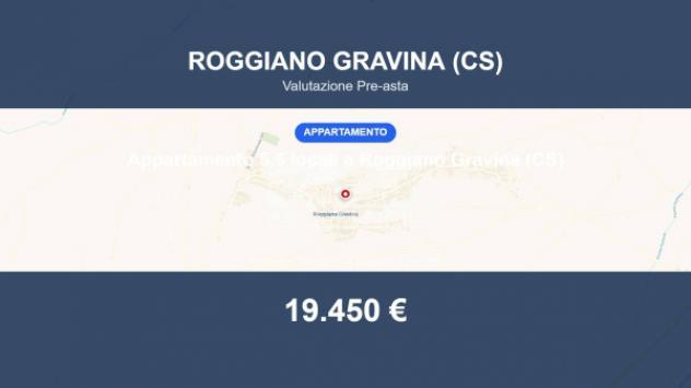 Immobile in asta di 109 m² in vendita a Roggiano Gravina