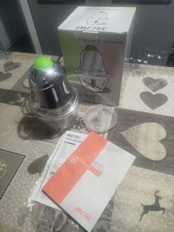 Frullatore Tritatutto IMETEC Chrome Collection