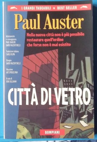 città di vetro (a fumetti) di Paul Auster