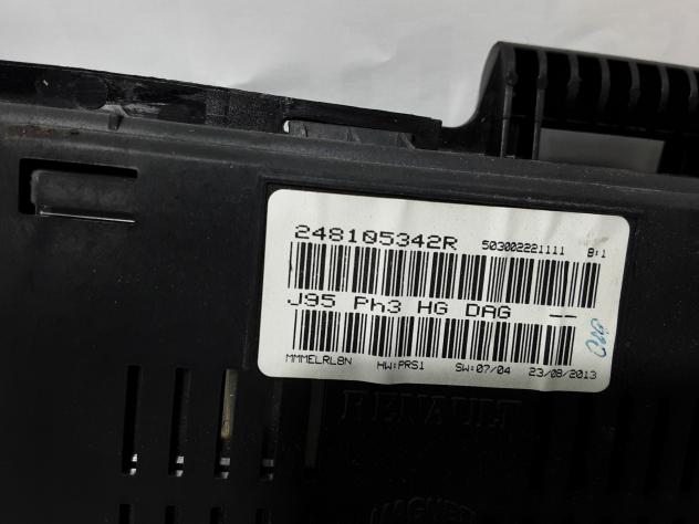 QUADRO STRUMENTI RENAULT Scenic Serie 248105342R (0916) - Foto 3