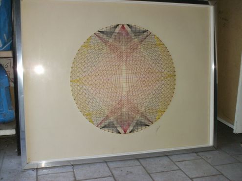quadro con fili di cotone - Foto 2