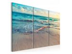 Quadro Sulla Battigia Cm.90x60 E 120x80 ARREDALACASA