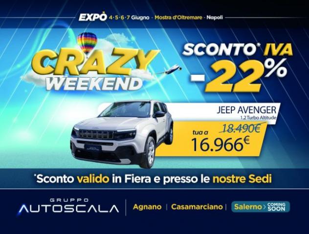 JEEP Avenger 1.2 Turbo Altitude rif. 23761914
