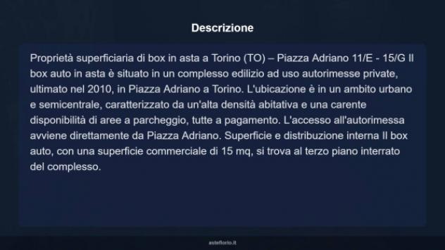 Immobile in asta di 15 m² in vendita a Torino - Foto 3