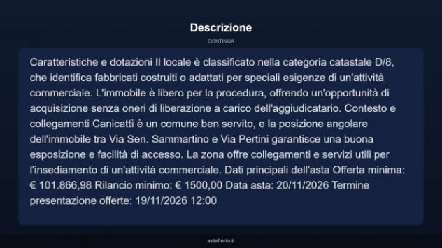 Immobile in asta di 1123 m² in vendita a Canicattì - Foto 10