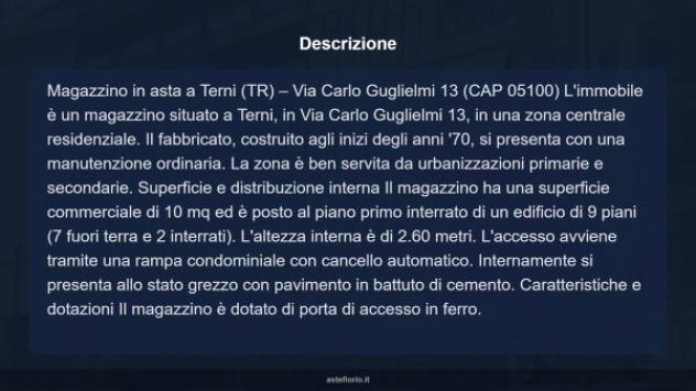 Immobile in asta di 10 m² in vendita a Terni - Foto 6