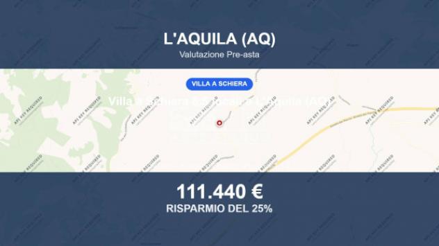 Immobile in asta di 201 m², box auto in vendita a L'Aquila