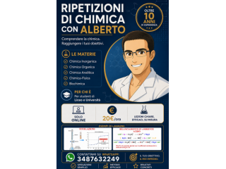 RIPETIZIONI DI CHIMICA - ESPERIENZA PLURIENNALE