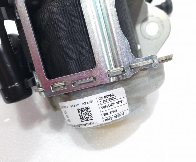 CINTURA DI SICUREZZA POSTERIORE SX CON PRETENSIONATORE JEEP Renegade Serie 07356759250 (1418) - Foto 8