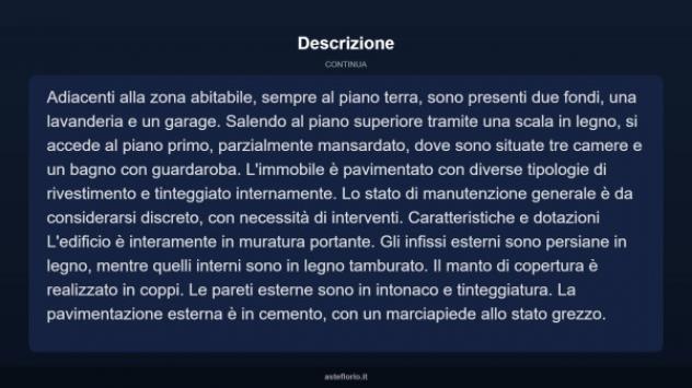 Immobile in asta di 351 m² con più di 5 locali e box auto in vendita a Perugia - Foto 10