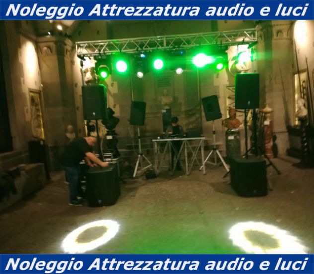 noleggio americana completa effetti luci e teste mobilie per eventi e cerimonie - Foto 4