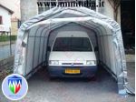 Garage per automobili, telo in pvc ignifugo 3,3 x 6,00 x 2,15 a rovigo