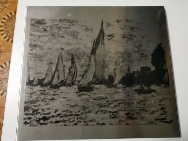 QUADRETTO SU METALLO ( REGATA ) - Foto 5