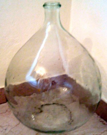 Vaso in vetro soffiato anni 60 - Foto 4