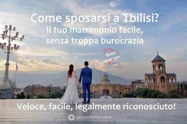 Sposarsi a Tbilisi la soluzione alla burocrazia
