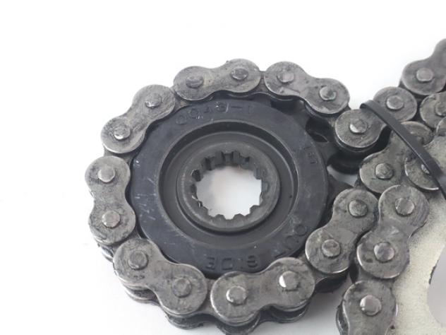 KAWASAKI Z 900 420410158 920570956 KIT CATENA CORONA PIGNONE 2.000 KM ZR900S 25 - 26 DRIVE CHAIN KIT - Foto 3