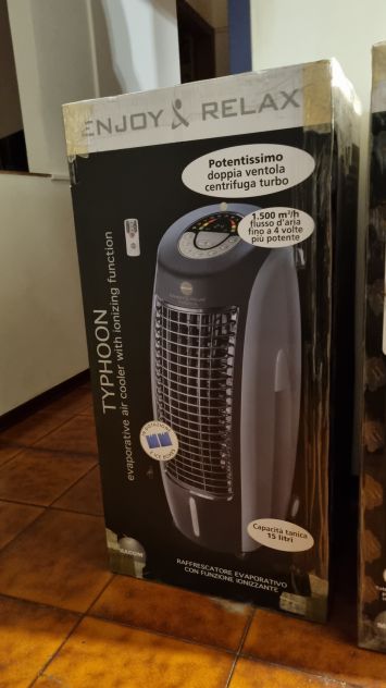 Raffrescatore Ventilatore Macom Typhoon Aria Acqua Disponibile per acquisto - Foto 2