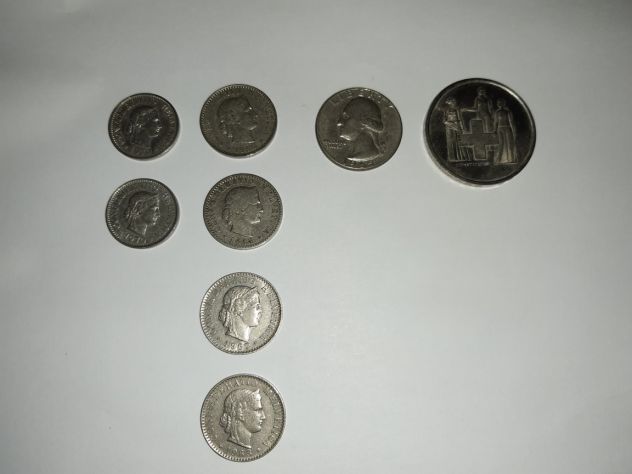 Monete straniere miste da collezione