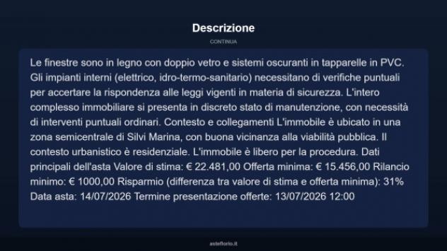 Immobile in asta di 57 m², box auto in vendita a Silvi - Foto 17