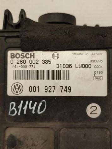 CENTRALINA MOTORE VOLKSWAGEN Polo 3° Serie 001927749 0260002385 AEE benzina 1598 (9401) - Foto 5