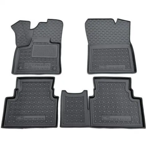 Set tappetini di gomma su misura per Citroen C5 Aircross (2017 in poi)