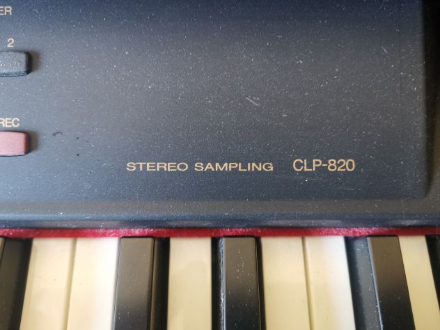PIANO DIGITALE YAMAHA CLAVINOVA STEREO SAMPLING CLP-820 - Foto 8