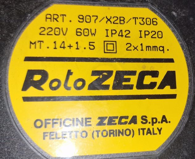 Arrotolatore Zeca per lampada 220volt officina o garage - Foto 2