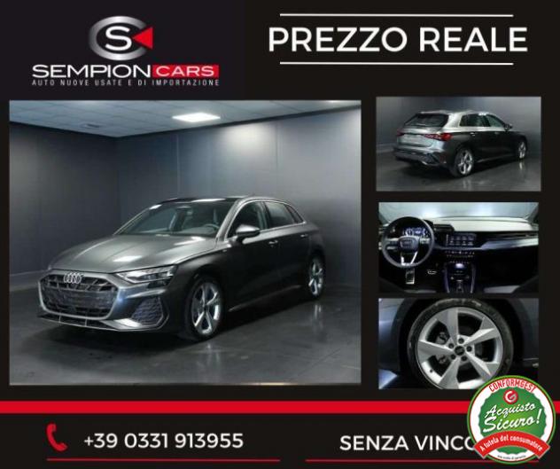 AUDI A3 35 2.0 tdi S Tronic S line Tetto PREZZO REALE rif. 23546518