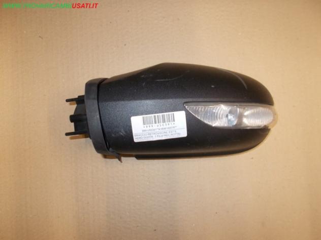 BRACCIO RETROVISORE EST.S. NERO GOFFR. 7 FILI(FREC.ROTTA) MERCEDES Classe A (W169/C169)   MERCEDES - Classe A - 01-10-2004 - 01-08-2012, MERCEDES - C