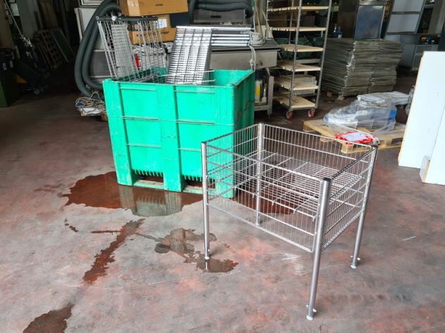 ceste espositive cromate usate - Foto 2