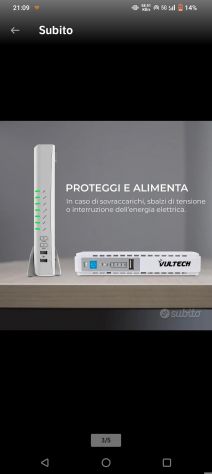 UPS Vultech UPS30PW-DC – Gruppo di continuità per
