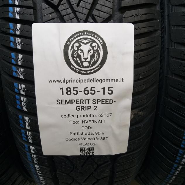 4 GOMME 185 65 15 SEMPERIT A63167 - Foto 2