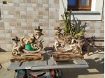 ANTICHI CANDELIERI IN LEGNO