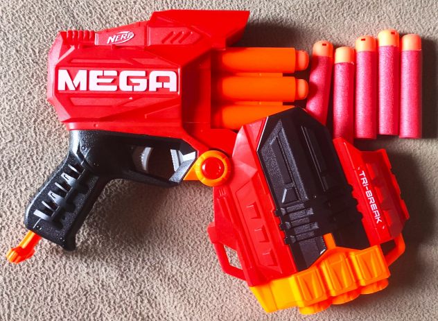GIOCATTOLO NERF MEGA TRI-BREAK. - Foto 6