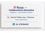 Colf part time Gragnano . Disponibile martedì al sabato.Residente
