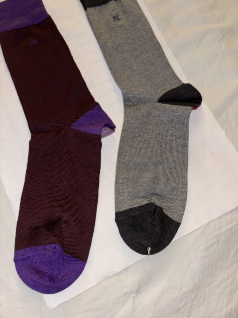 2 CALZE NUOVE DA UOMO IN COTONE FIRMATE ORIGINALI”PAUL SMITH”MADE IN ITALY - Foto 9