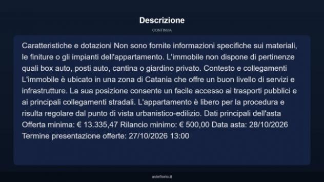 Immobile in asta di 55 m² in vendita a Catania - Foto 6