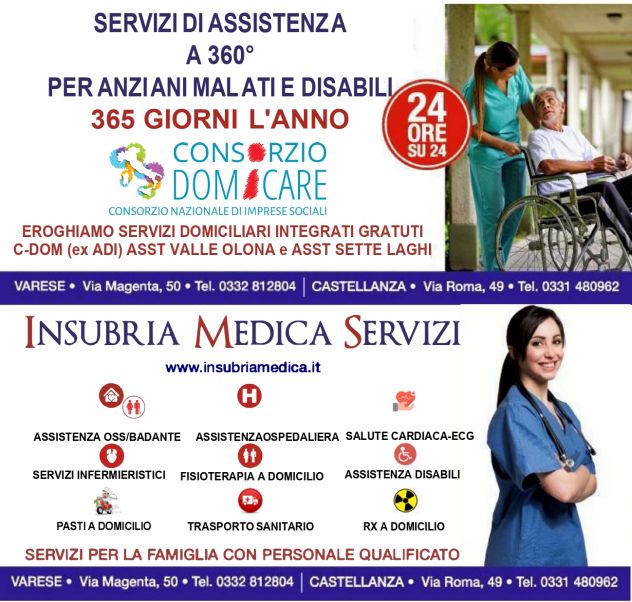 CASTELLANZA-VARESE ASSUMIAMO PERSONALE ASA e OSS