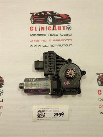 MOTORINO ALZAVETRO ANTERIORE DESTRA OPEL Astra H Berlina 0130821455 994887-101 (0407) - Foto 3