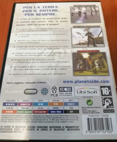 PLANET SIDE - Gioco d'azione Multigiocatore On Line - PC 3 CD-ROM - Foto 5