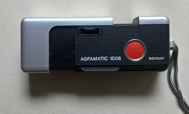 Agfa Agfamatic 1008 Sensor, macchina fotografica con custodia (LEGGERE TESTO) - Foto 5