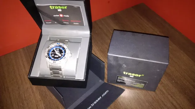 OROLOGIO TRASER H3 DIVER AUTOMATIC BLUE 300 MT - Foto 3