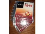 7 Sony DVD-RW nuovi 4.7GB/120min 1X-2X