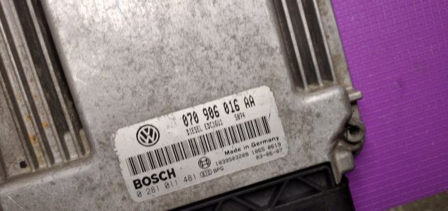 ECU VW TOUAREG 5.0 TDI BOSCH 0281011481 070906016AA - Foto 2