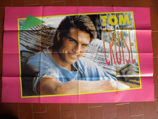 MANIFESTO POSTER DI TOM CRUISE E R. TYLERI MISURE 85X53 -
