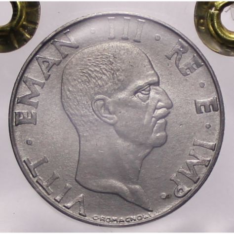 Vittorio Emanuele III(1900-1946)50 Centesimi 1941 XIX“Impero"FOLDER PROTETTIVO - Foto 4