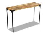 Tavolo Consolle in Legno di Mango 120x35x76 cm
