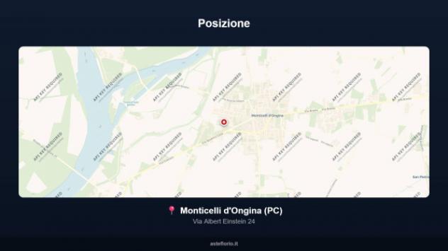 Immobile in asta di 175 m² con più di 5 locali e box auto doppio in vendita a Monticelli d'Ongina - Foto 18