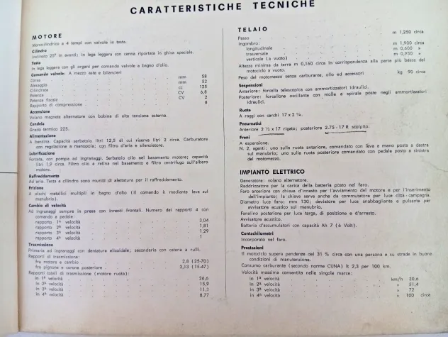 Catalogo Parti di Ricambio Moto Guzzi Stornello 125 II Edizione marzo 1963 - Foto 7