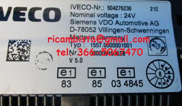 504276236 Iveco Stralis quadro strumenti - Foto 2